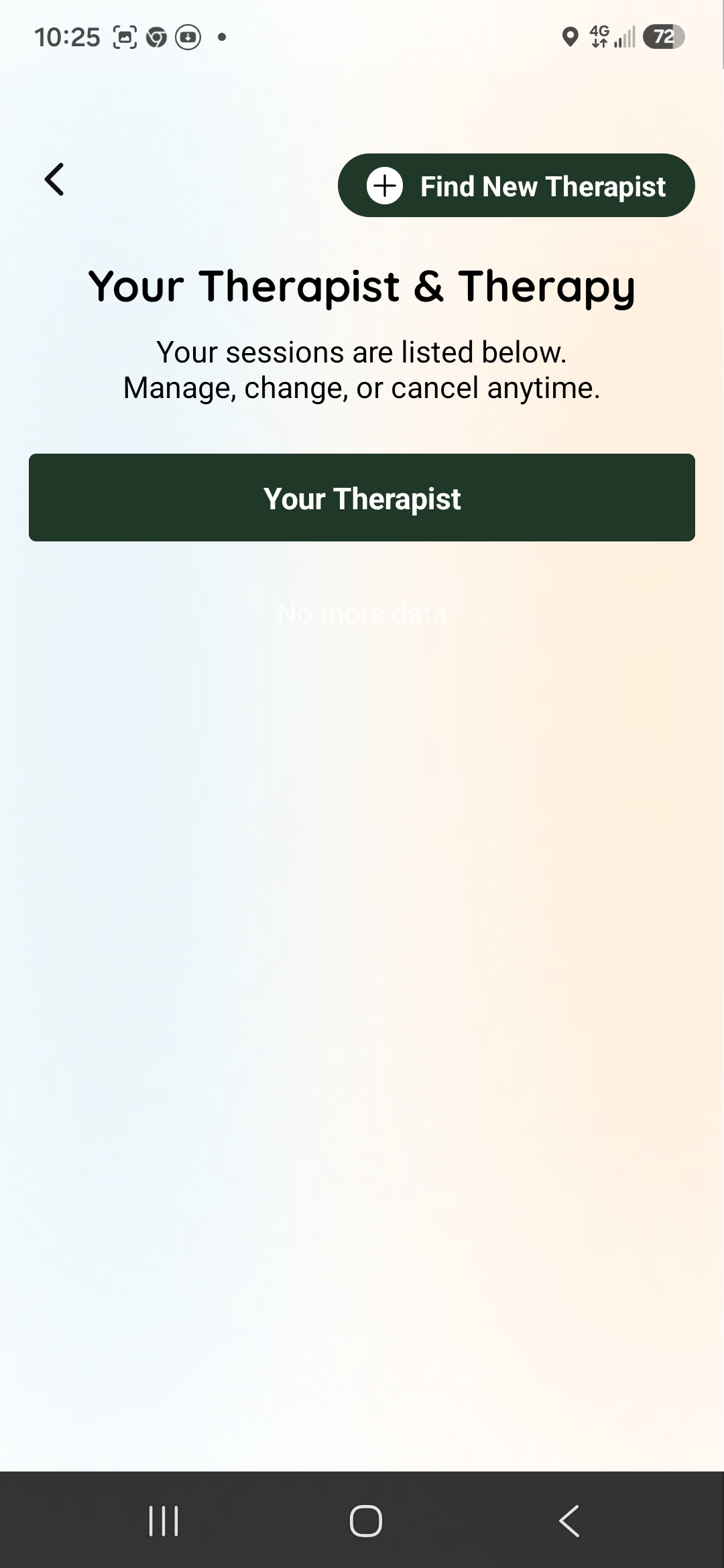 Tuliar client app screen 4